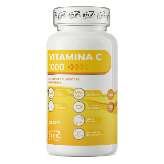 Ethicsport Vitamina C 1000 120 cps
